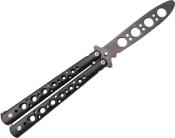 TH.K3102N - Couteau Papillon d'Entrainement Inox Noir