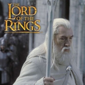 UC1386 - Baton de Gandalf Le Blanc ( UNITED CUTLERY ) Le Seigneur Des Anneaux