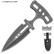 UC1488SW - Undercover Stonewashed Magnum Push Dagger Black UNITED CUTLERY