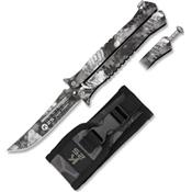 CP02142 - Couteau Papillon K25 Phyton Camo Noir