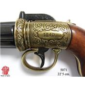 P5071 - Pistolet Anglais 6 canons DENIX
