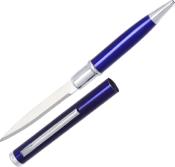 PENKNIFE4 - Stylo Couteau Bleu COBRA TEC  