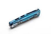 SK01BL - Couteau Skinny LIONSTEEL Titanium Bleu