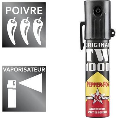 TW103 - Bombe Anti-Agression 20 ml Gaz Pepper-Fog OC