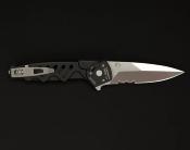 0166SATBLK - Couteau EXTREMA RATIO Caimano Nero N.A. Satin