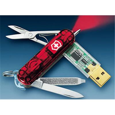 06026TM2 - Clé USB détachable 256 Mo Swiss Memory VICTORINOX