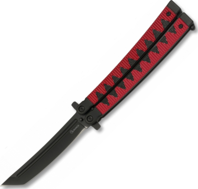 CP36248 - Couteau Papillon Ninja rouge