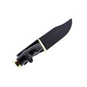 BUFALO17M - Poignard MUELA Bufalo Micarta Noir + Etui Cuir