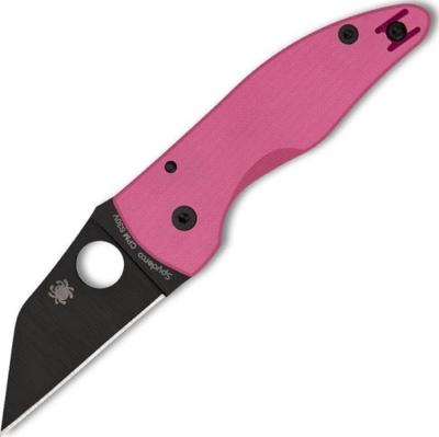 C264GPNBKP - Couteau SPYDERCO Microjimbo CPM S30V Pink Sprint Run