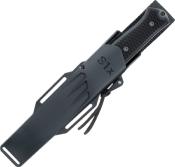 FKS1XB - Couteau FALLKNIVEN S1xb Black avec Etui Zytel