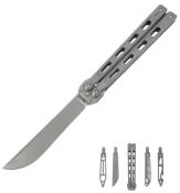 MK136 - Couteau Papillon à Lames Interchangeables MAX KNIVES