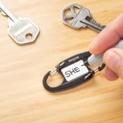 IKSLAA12R6 - Mousquetons Doubles NITE IZE IdentiKey Slidelock Dual Carabiner