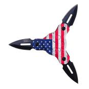PPFTS9 - Etoile à Lancer / Shuriken Pliante PERFECT POINT American Flag 