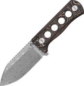 QS141F - Couteau de Cou QSP Canary Damas Neck Knife