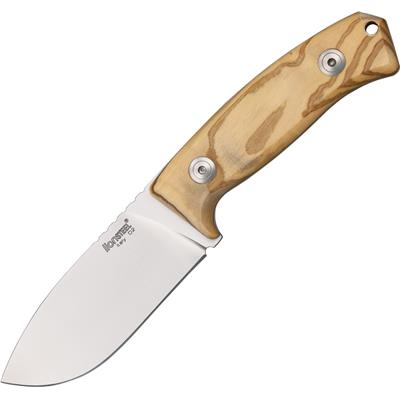 M2UL - Couteau LION STEEL M2 Olivier avec Etui Cuir