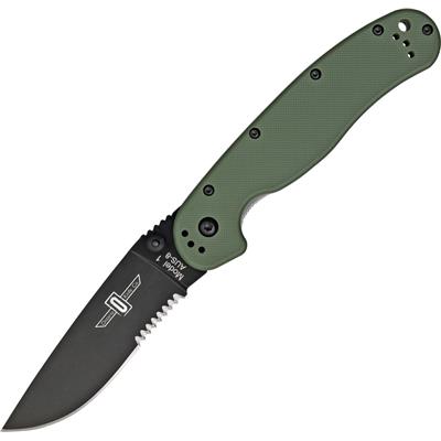 ON8847OD - Couteau ONTARIO RAT 1 Folder OD Green