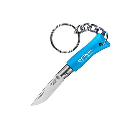 OP002270 - Porte-Clés OPINEL N°02 Inox Bleu Cyan