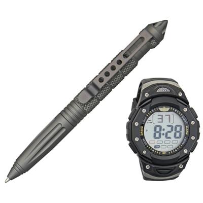 UZITP2C - Pack Stylo de Défense UZI et Montre