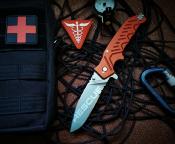 0179SWRED - Couteau de Sauvetage EXTREMA RATIO Glauca G1 Rescue Red