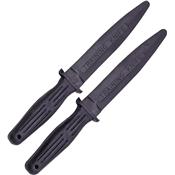 02BO544 - Jeu de 2 Poignards d'entrainement BOKER Magnum A-F Rubber Training Knife Set