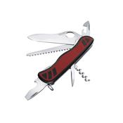 08361MC - Couteau VICTORINOX Forester One Hand Bi-Matière Rouge
