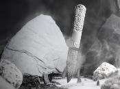 110673DAM - Couteau BOKER SOLINGEN BRLW Meteorite Damast