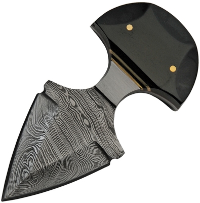 PDDBW1 - Push-Dagger Damascus Black Widow