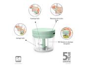 145445 - Hachoir Manuel BRABANTIA Tasty+ Vert Pastel