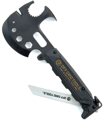 OGTS500 - Hache OFF GRID TOOLS Survival Axe ABS