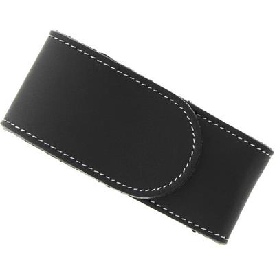 20210 - Etui PIELCU Cuir Noir 11/12 cm