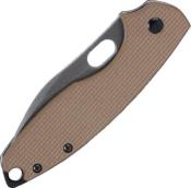 CR5317B - Couteau CRKT Pilar III Earth Brown