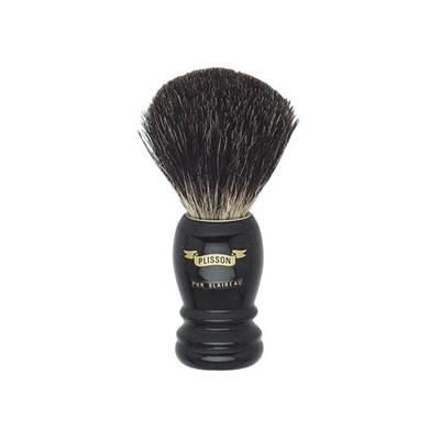5560 - Blaireau PLISSON Pur Noir Monture Haute Noire