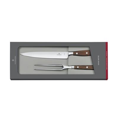 7.7240.2 - Coffret Découper VICTORINOX 2 Pièces Forgé Erable