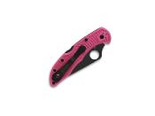 C11FPPNS30VBK - Couteau SPYDERCO Delica 4 S30V Pink