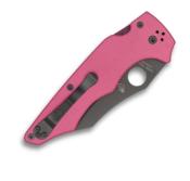 C253GPNBKP - SPYDERCO YoJumbo Pink G-10 Black Blade Sprint Run