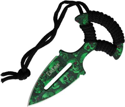 PDEEGS1 - Push Dagger ELITEDGE Green Skull