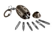 EG.BR - Outil Porte-Cls LIONSTEEL Eggie Keychain Titanium Bronze