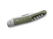 JK3CVG - Couteau LIONSTEEL Jack 3 Pièces Micarta Vert