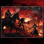 KR0077G - Epée Kit Rae Savathos Mithrodin Gold War Sword