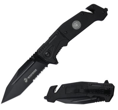 MA3003BK - Couteau USMC Rescue A/O Noir  