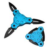 PPFTS4 - Etoile  Lancer / Shuriken Pliante PERFECT POINT Bleu 