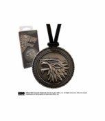 STARKGOT2 - Pendentif GAME OF THRONES Stark Bouclier Réplique