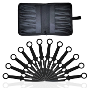 THROW10 - Jeu de 12 Couteaux  Lancer avec Etui