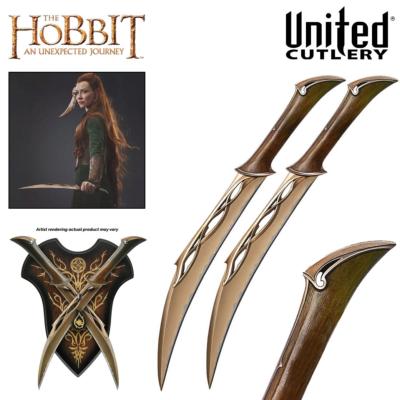UC3044 - Dagues de combat de Tauriel ( UNITED CUTLERY ) Bilbo Le Hobbit