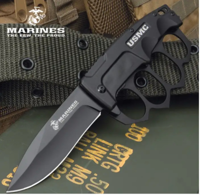 UC3463 - Couteau UNITED CUTLERY USMC Trench Linerlock A/O