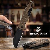 UC3537 - Couteau UNITED CUTLERY USMC Brewski Linerlock A/O