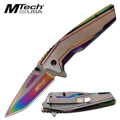 MTA1117RB - Couteau MTECH Linerlock A/O Spectrum