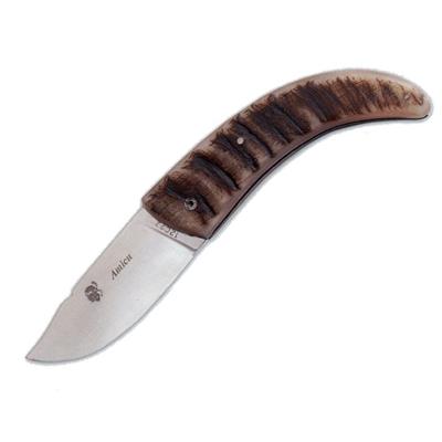 481050 - Couteau AU SABOT Amicu Corne de Bélier 11 cm