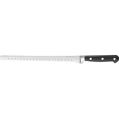 PRAD8 - Couteau à Jambon Alvéolé Professionnel Double Coque Lame 28,5 cm PRADEL EXCELLENCE