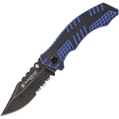SWBG9BLS - Couteau SMITH & WESSON Linerlock Blue/Black